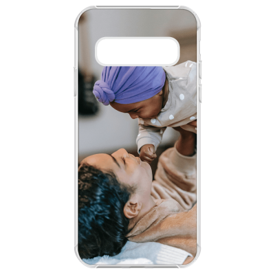 Samsung S10 Picture Case - Clear Bumper